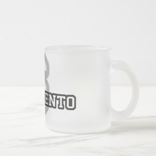Caneca De Café Vidro Jateado Sacramento (Direita)