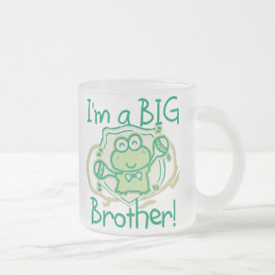 Caneca De Café Vidro Jateado Sapo Big Brother