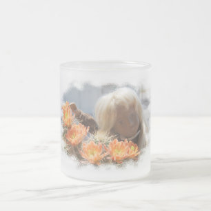 Caneca De Café Vidro Jateado Sasha no navel taça