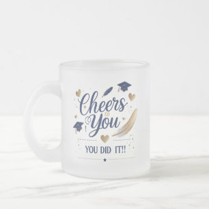 Caneca De Café Vidro Jateado Saúde para você