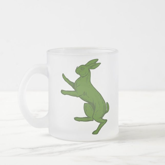 Caneca De Café Vidro Jateado SCA Brokenbridge (Esquerda)