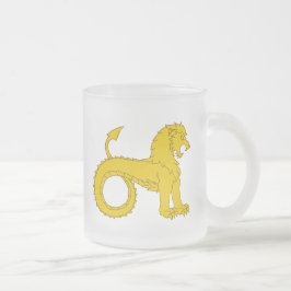 Caneca De Café Vidro Jateado SCA Mooneschadowe