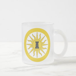 Caneca De Café Vidro Jateado SCA Sol Haven