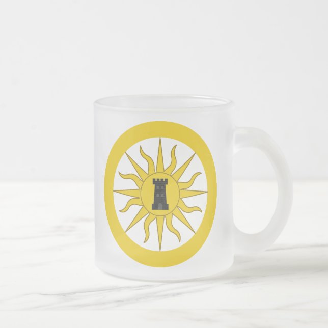 Caneca De Café Vidro Jateado SCA Sol Haven (Direita)