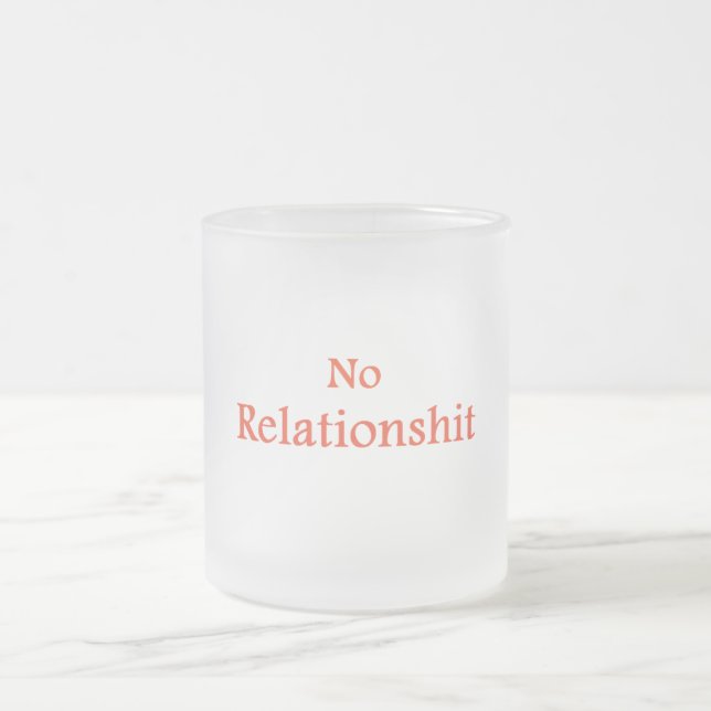 Caneca De Café Vidro Jateado Sem Relação (Centro)
