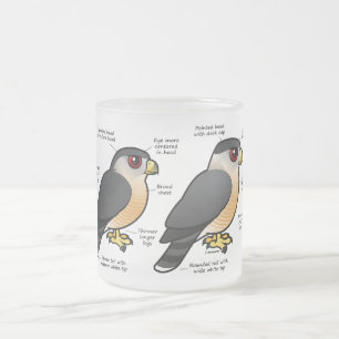 Caneca De Café Vidro Jateado Sharpie da capoeira v