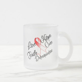 Caneca De Café Vidro Jateado Síndromes mielodisplásicas Amam Determinação da Es