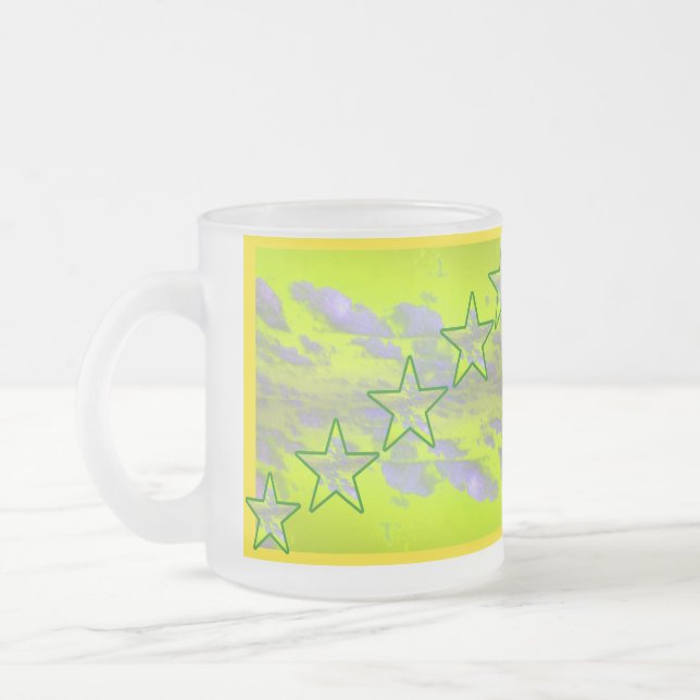 Caneca De Café Vidro Jateado Soar, Para Mais (Esquerda)