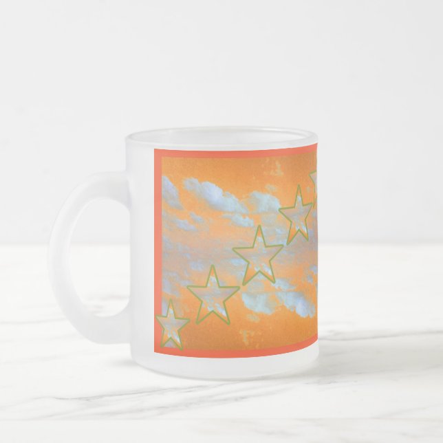 Caneca De Café Vidro Jateado Soar, Para Mais (Esquerda)