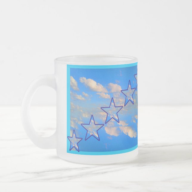 Caneca De Café Vidro Jateado Soar, Para Mais (Esquerda)