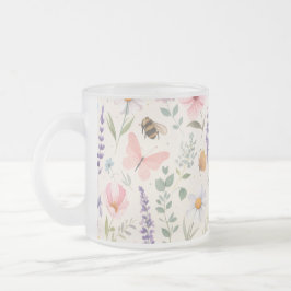Caneca De Café Vidro Jateado Sommerliche Tasse