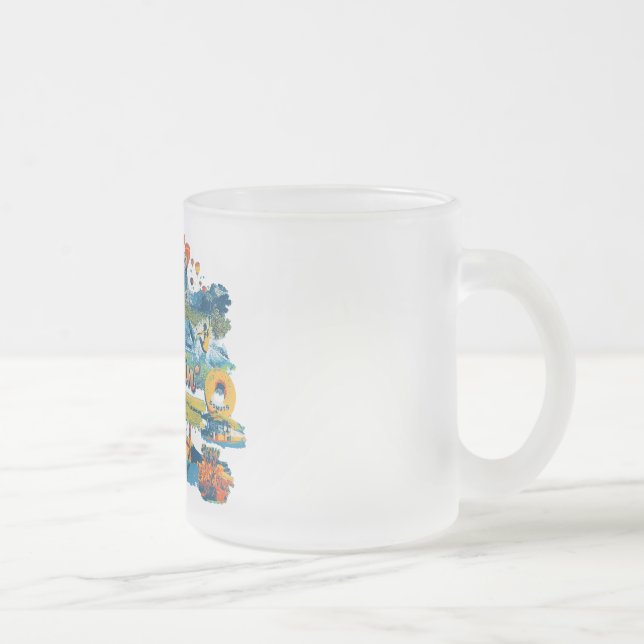Caneca De Café Vidro Jateado Sonho da Califórnia (Direita)