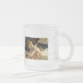 Caneca De Café Vidro Jateado Sonhos doces, filhote de cachorro Snoopy do
