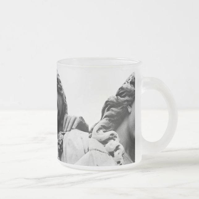 Caneca De Café Vidro Jateado Sonhos Falsos (Direita)