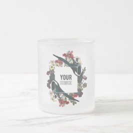 Caneca De Café Vidro Jateado sua escolha um design incrível