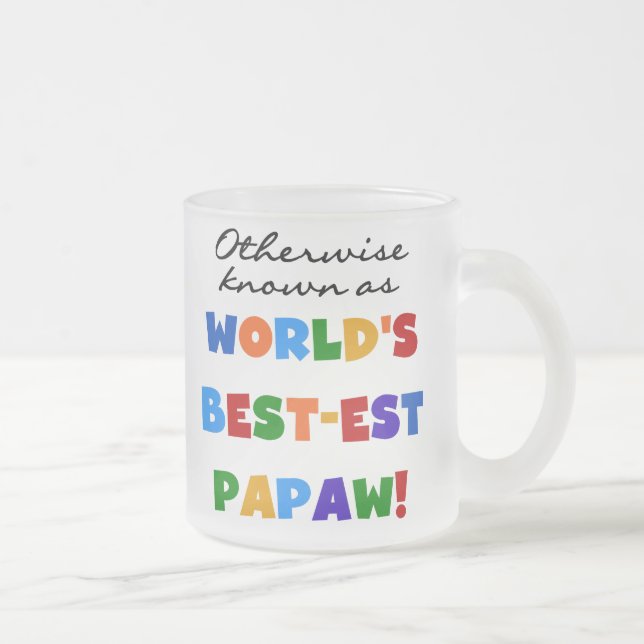 Caneca De Café Vidro Jateado T-shirts e presentes mais conhecidos (Direita)