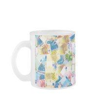 Taça de banqueiro com notas de banco