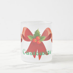 Caneca De Café Vidro Jateado Thunder_Cove da Faixa Vermelha