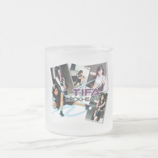 Caneca De Café Vidro Jateado Tifa LockHeart Glass Mug