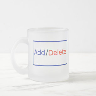 Caneca De Café Vidro Jateado Típica cibernética social engraçada design T-Shirt