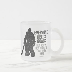 Caneca De Café Vidro Jateado Todo mundo precisa de café de vidro de Fosco (Hoc