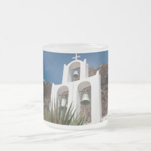 Caneca De Café Vidro Jateado Torre de celular
