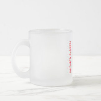 Caneca De Café Vidro Jateado Vá tocar grama