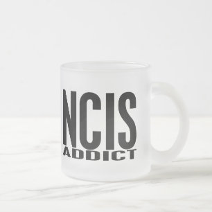 Caneca De Café Vidro Jateado Viciado de NCIS