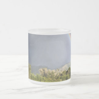 Caneca De Café Vidro Jateado Vida no Ranch Blackman