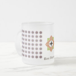 Caneca De Café Vidro Jateado Vidager Fosco Glass Mug