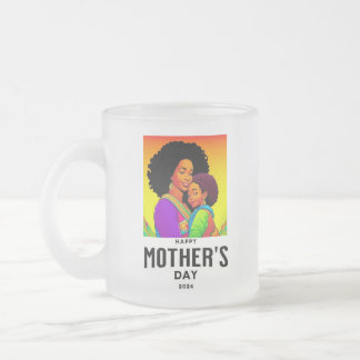Caneca De Café Vidro Jateado Vidro - Dia da Mãe Caneca