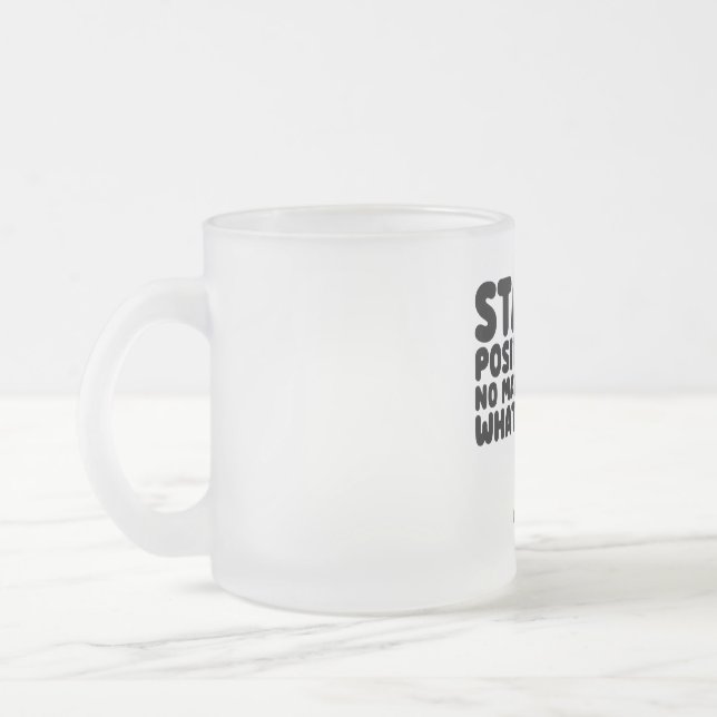 Caneca De Café Vidro Jateado Violeta (Esquerda)