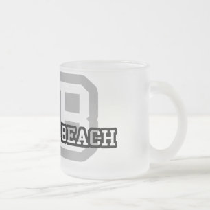 Caneca De Café Vidro Jateado Virginia Beach