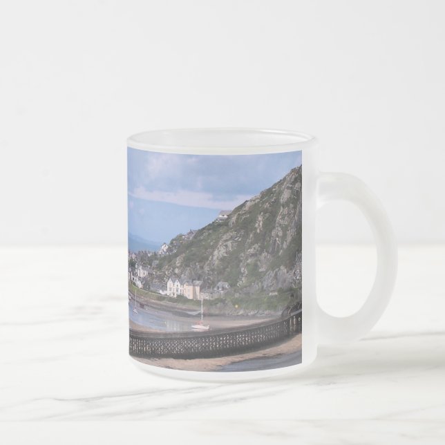CANECA DE CAFÉ VIDRO JATEADO VISÕES DAS PAREDES (Direita)