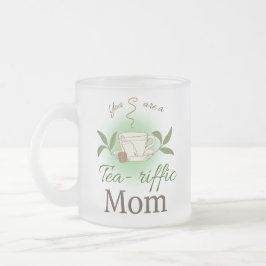 Caneca De Café Vidro Jateado Você é a mãe engraçada
