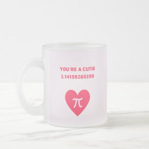 Caneca De Café Vidro Jateado Você é um pi bonito