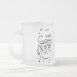 Caneca De Café Vidro Jateado Você é uma mãe tediosa