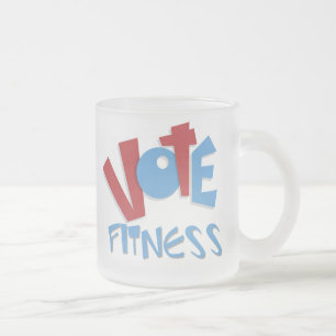 Caneca De Café Vidro Jateado Votação Malhação