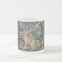 William Morris Forest Rabbit Floral Art Nouveau