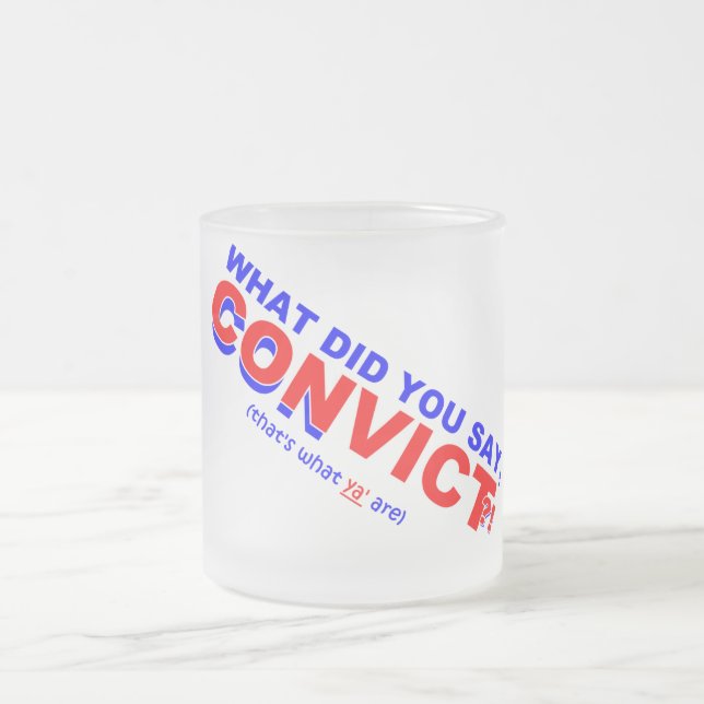 Caneca De Café Vidro Jateado Yappy Clapback (Centro)