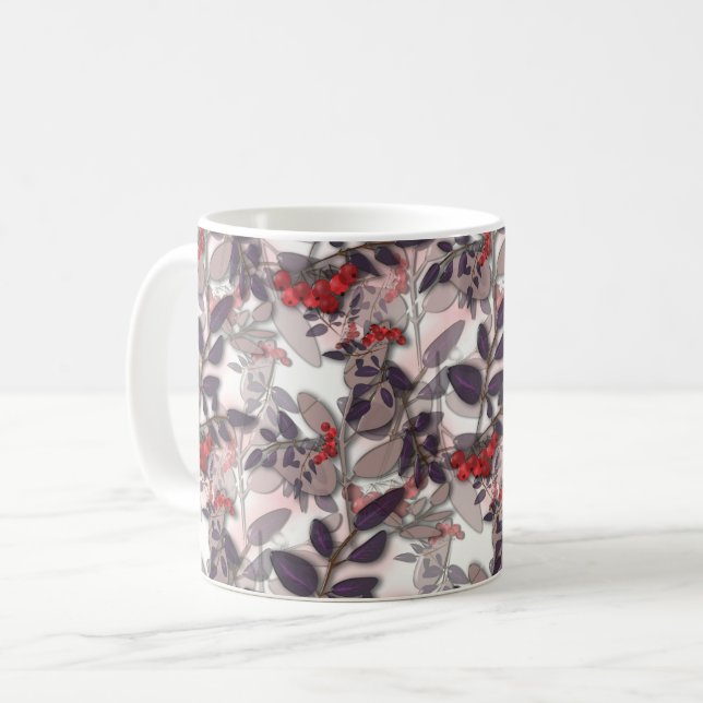 Caneca De Café Vidro, Rowan, bando de Rowan (Frente Esquerda)