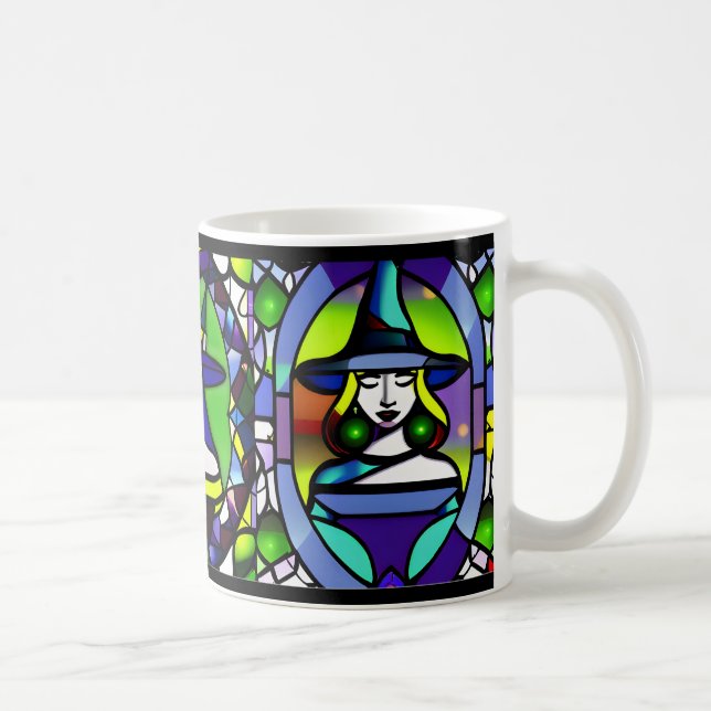 Caneca De Café Vidro Santuário, Bruxa de Bruxas (Direita)