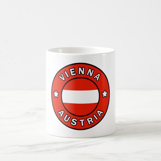 Caneca De Café Viena Áustria (Centro)