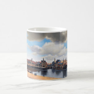 Caneca De Café View of Delft, Johannes Vermeer, 1659-1660