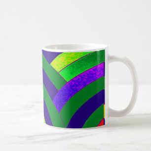 Caneca De Café vigas à moda modernas chiques