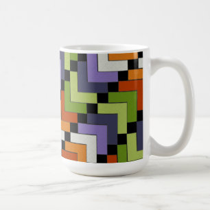Caneca De Café Vigas da arte popular