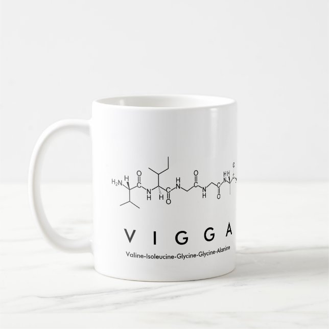 Caneca De Café Vigga peptide (Esquerda)