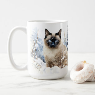 Caneca De Café Vigilância de Gato Inteligente IA