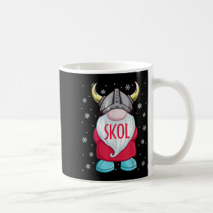 Caneca De Café Viking Gnomo Skol Natal Norse Pajama Me Viking