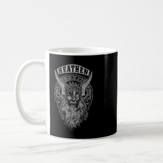 Caneca De Café Viking heathen Odin (Esquerda)
